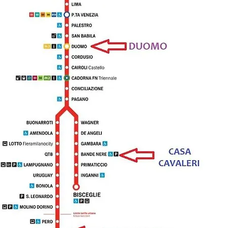 Apartmán Casa Cavaleri Sweet Mm Bande Nere *